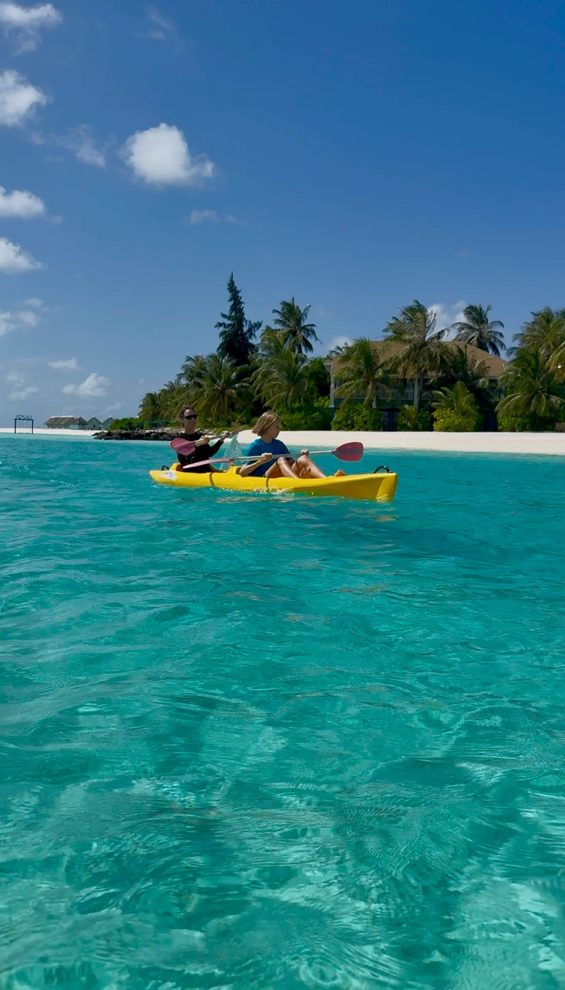 Paddle the lagoon