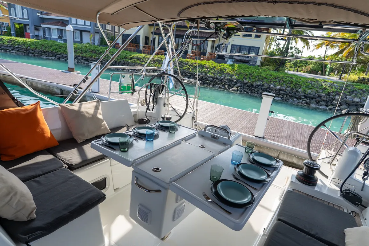 Aboard S/Y Infinitea