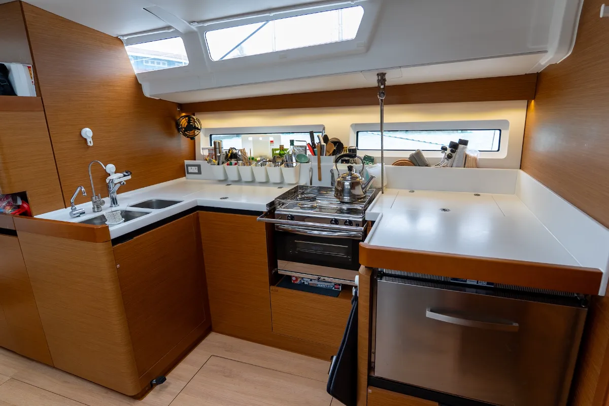 Aboard S/Y Infinitea